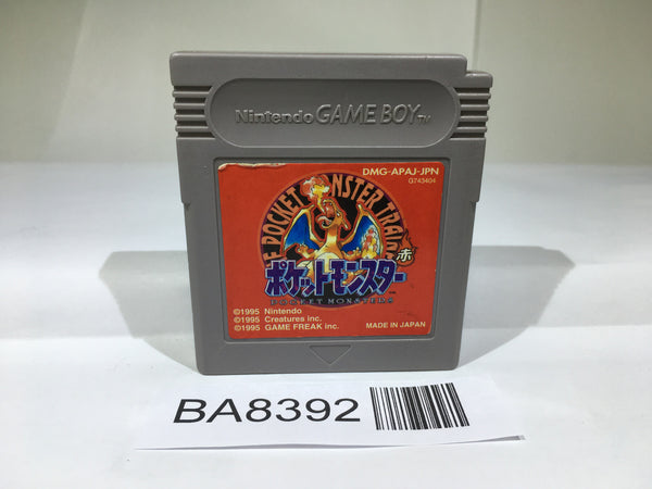 BA8392 Pokemon Red GameBoy Game Boy Japan