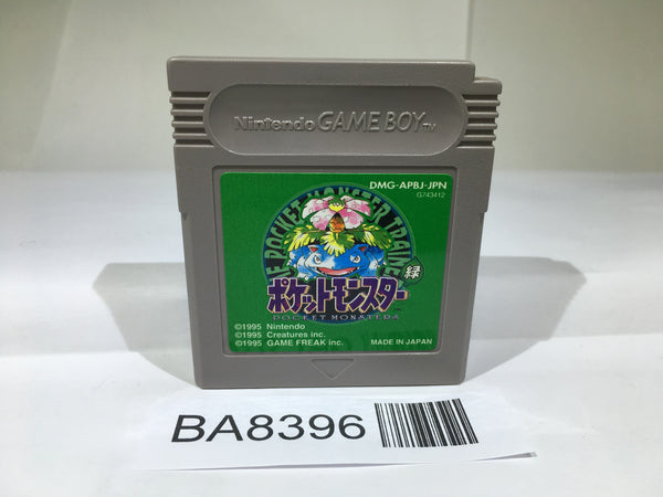 BA8396 Pokemon Green GameBoy Game Boy Japan