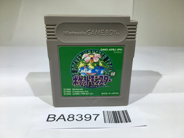 BA8397 Pokemon Green GameBoy Game Boy Japan