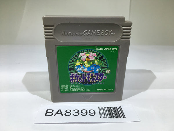 BA8399 Pokemon Green GameBoy Game Boy Japan