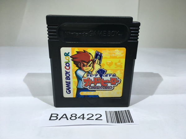 BA8422 Trade & Battle Card Hero GameBoy Game Boy Japan