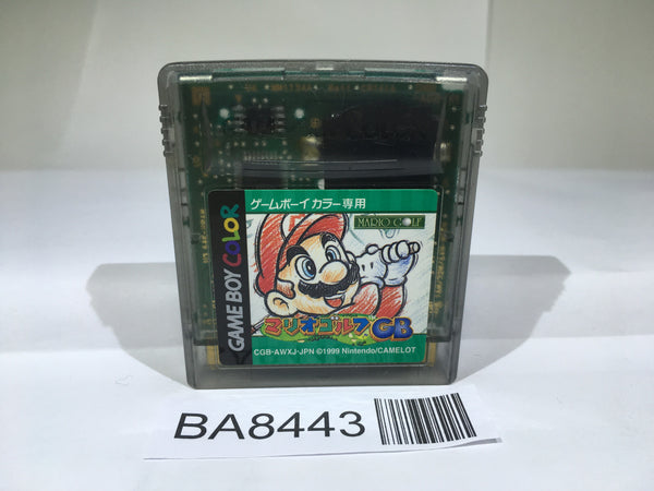 BA8443 Mario Golf GB GameBoy Game Boy Japan