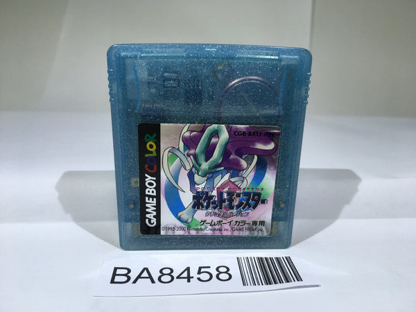 BA8458 Pokemon Crystal GameBoy Game Boy Japan
