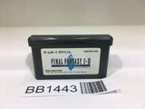 BB1443 Final Fantasy I II 1 2 Advance GameBoy Advance Japan