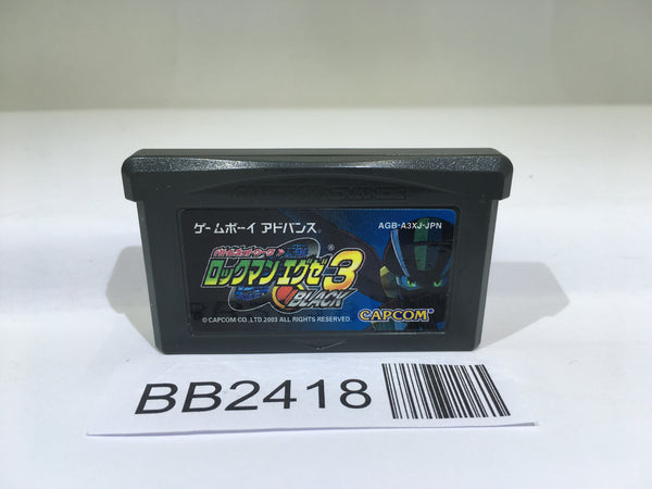 BB2418 Rockman Exe 3 Black Megaman GameBoy Advance Japan