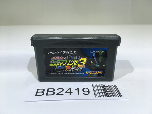 BB2419 Rockman Exe 3 Black Megaman GameBoy Advance Japan