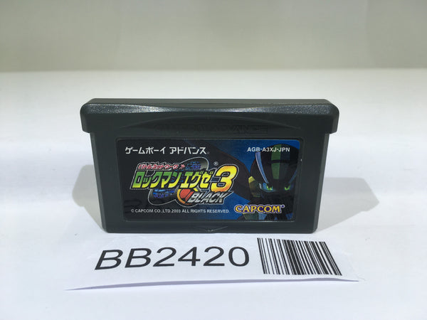 BB2420 Rockman Exe 3 Black Megaman GameBoy Advance Japan