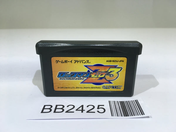 BB2425 Rockman Zero 3 Megaman GameBoy Advance Japan
