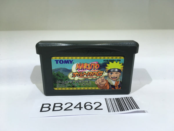 BB2462 Naruto RPG GameBoy Advance Japan