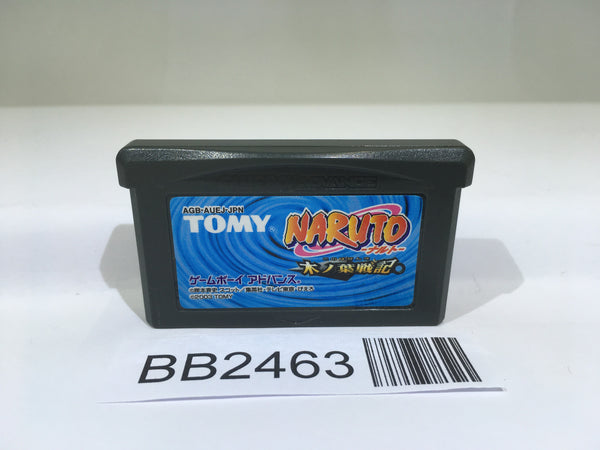 BB2463 Naruto Konoha Senki GameBoy Advance Japan