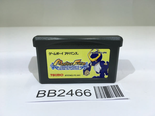 BB2466 Monster Farm Advance GameBoy Advance Japan