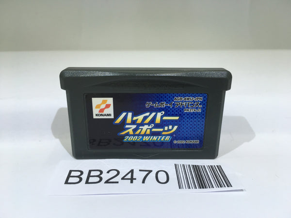 BB2470 ESPN Int'l Winter Sports Hyper Sports 2002 GameBoy Advance Japan