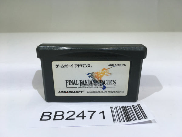 BB2471 Final Fantasy Tactics Advance GameBoy Advance Japan