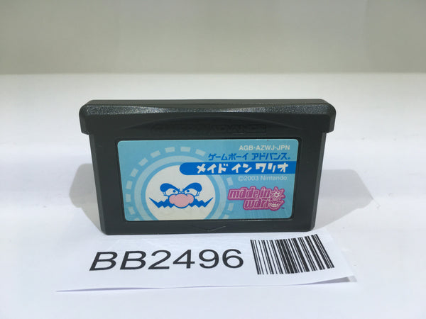BB2496 Made in Wario Mario GameBoy Advance Japan