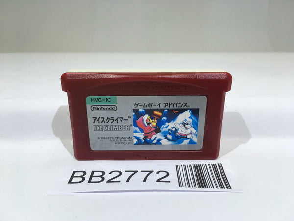 BB2772 ICE CLIMBER GameBoy Advance Japan
