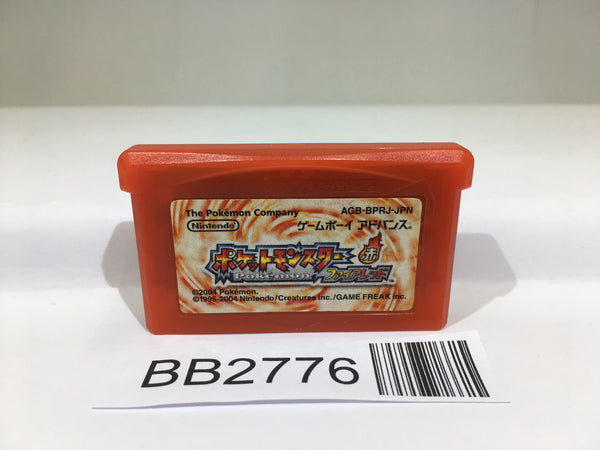 BB2776 Pokemon Fire Red GameBoy Advance Japan