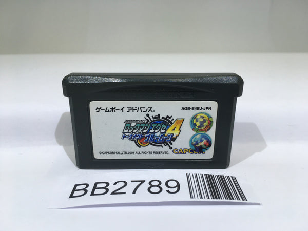 BB2789 Rockman Exe 4 Tournament Blue Moon Megaman GameBoy Advance Japan