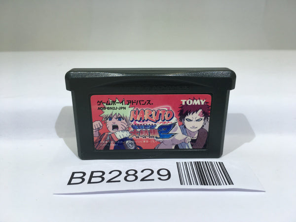 BB2829 Naruto Saikyo Ninja Daikesshuu 2 GameBoy Advance Japan