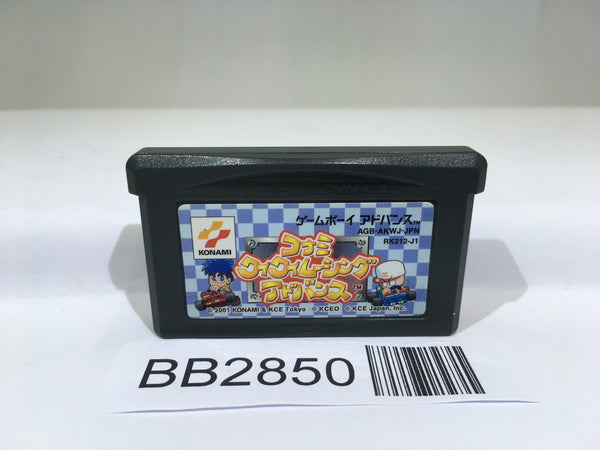 BB2850 Konami Wai Wai Racing Krazy Racers GameBoy Advance Japan
