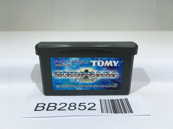 BB2852 Zoids Saga II 2 GameBoy Advance Japan