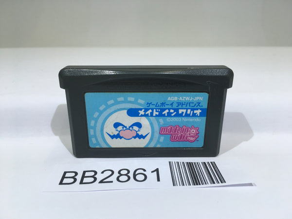 BB2861 Made in Wario Mario GameBoy Advance Japan