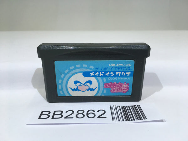 BB2862 Made in Wario Mario GameBoy Advance Japan