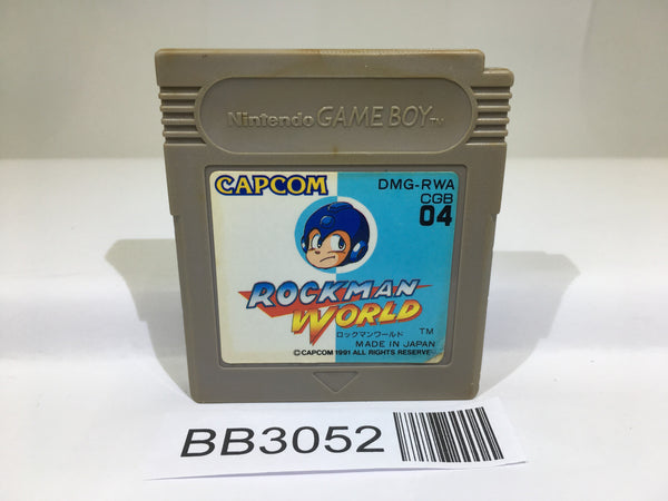 BB3052 Rockman World 1 Megaman GameBoy Game Boy Japan – J4U.co.jp