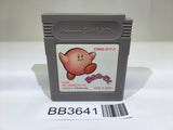 BB3641 Kirby Kirby's Dream Land GameBoy Game Boy Japan