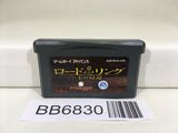 BB6830 The Lord of the Rings The Return of the King GameBoy Advance Japan