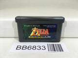BB6833 The Legend of Zelda A Link to the Past 4 Swords GameBoy Advance Japan