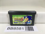 BB8581 Sonic Advance 2 Nintendo GameBoy Advance Japan