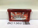 BC1362 Pokemon Ruby Nintendo GameBoy Advance Japan