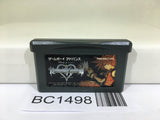 BC1498 Kingdom Hearts Chain of Memories Nintendo GameBoy Advance Japan