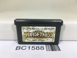 BC1588 Wario Land Advance Mario Nintendo GameBoy Advance Japan