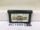 BC1589 Wario Land Advance Mario Nintendo GameBoy Advance Japan