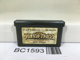 BC1593 Wario Land Advance Mario Nintendo GameBoy Advance Japan