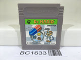 BC1633 Dr. Mario Nintendo GameBoy Japan