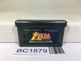 BC1879 Zelda A Link to the Past 4 Swords Nintendo GameBoy Advance Japan