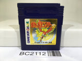 BC2112 Pokemon Gold Nintendo GameBoy Japan