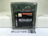 BC2195 Metal Gear Ghost Babel Nintendo GameBoy Japan