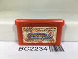 BC2234 Pokemon Fire Red Nintendo GameBoy Advance Japan