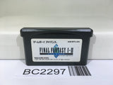 BC2297 Final Fantasy I II 1 2 Advance Nintendo GameBoy Advance Japan
