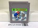BC2358 Dr. Mario Nintendo GameBoy Japan