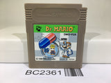 BC2361 Dr. Mario Nintendo GameBoy Japan
