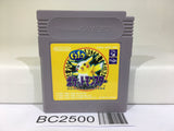 BC2500 Pokemon Pikachu Yellow Nintendo GameBoy Japan