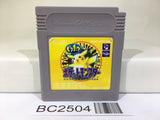 BC2504 Pokemon Pikachu Yellow Nintendo GameBoy Japan