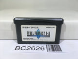 Final Fantasy I II 1 2 Advance Nintendo GameBoy Advance Japan - BC2626