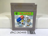 Dr. Mario Nintendo GameBoy Japan - BC3048