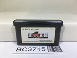 Final Fantasy VI 6 Advance Nintendo GameBoy Advance Japan - BC3715