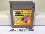 Kirby Block Ball Nintendo GameBoy Japan - BC4626